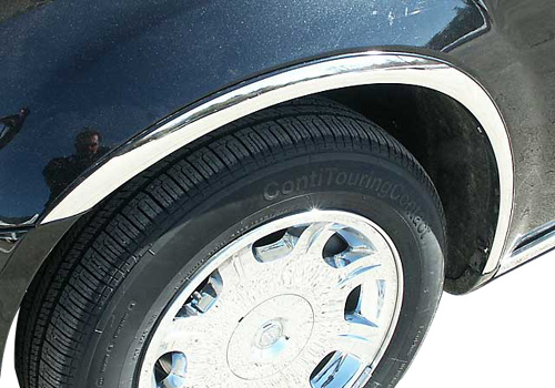 QAA Stainless Steel Fender Trim 06-10 Dodge Charger - Click Image to Close